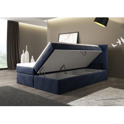 Boxspringbett Paris Bettkasten LED Ambiente