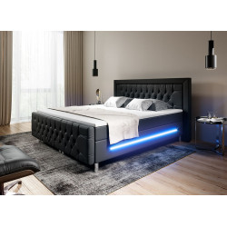 Boxspringbett Manchester LED Ambiente Licht