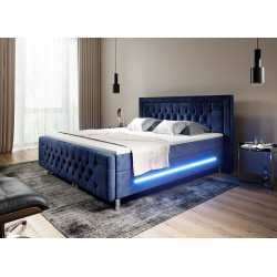 Boxspringbett Manchester LED Ambiente Licht