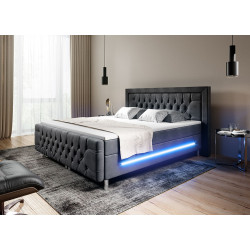 Boxspringbett Manchester LED Ambiente Licht