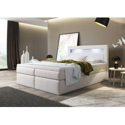 Boxspringbett Paris Bettkasten LED Ambiente