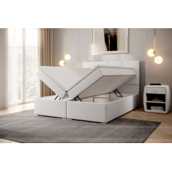 Boxspringbett Malaga inkl. Bettkasten und Topper