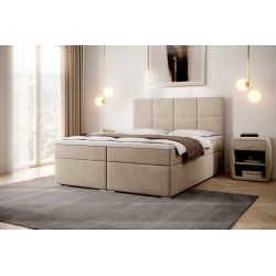 Boxspringbett Malaga inkl. Bettkasten und Topper