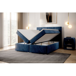 Boxspringbett Malaga inkl. Bettkasten und Topper