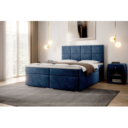 Boxspringbett Malaga inkl. Bettkasten und Topper