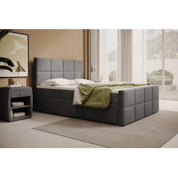 Boxspringbett Barcelona inkl. Bettkasten Topper Fußteil