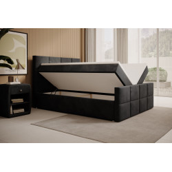 Boxspringbett Barcelona inkl. Bettkasten Topper Fußteil
