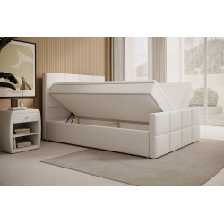 Boxspringbett Barcelona inkl. Bettkasten Topper Fußteil