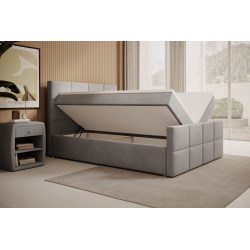 Boxspringbett Barcelona inkl. Bettkasten Topper Fußteil