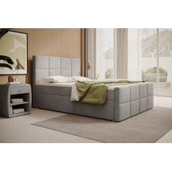 Boxspringbett Barcelona inkl. Bettkasten Topper Fußteil