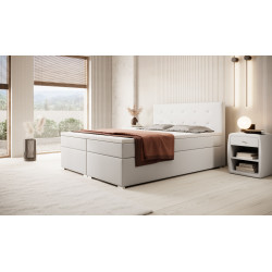 Boxspringbett Berlin inkl. Bettkasten Topper Fußteil