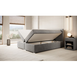 Boxspringbett Berlin inkl. Bettkasten Topper Fußteil