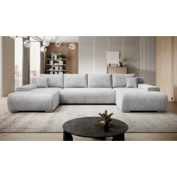 Credo Ecksofa U-Form, mit Schlaffunktion und Bettkasten,...